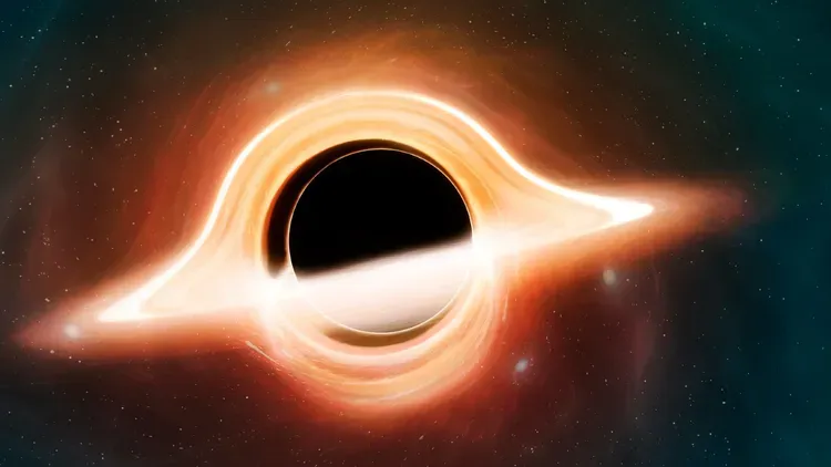 Black hole illustration